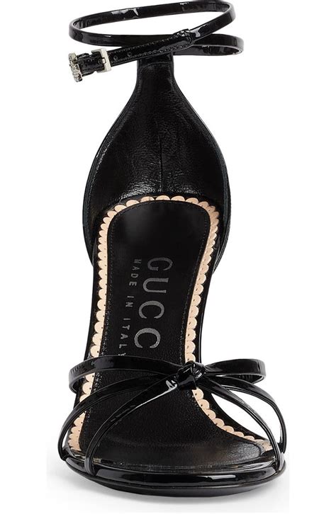 Gucci Ilse Wraparound Ankle Strap Sandal (Women) 